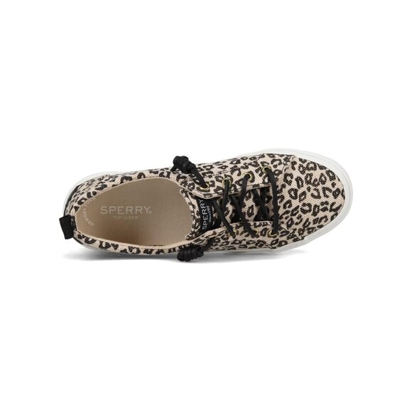 NEW Sperry Womens Pier Wave Lace to Toe Sneaker sz 11 animal print - Picture 2 of 5